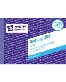 Avery Zweckform Quittung DIN A6 quer, 50 Bl.