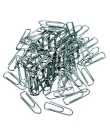 Soennecken Büroklammer 26 mm, spitze Form, Metall, verzinkt, 100 St./Pack.