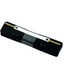 Soennecken Heftstreifen 3,4 x 15 cm (B x H), Polypropylen, schwarz, 25 St./Pack.