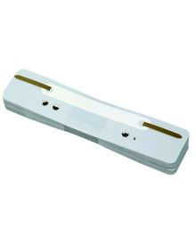 Soennecken Heftstreifen 3,4 x 15 cm (B x H), Polypropylen, grau, 25 St./Pack.