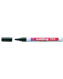 edding Lackmarker 751, Rundspitze, 1-2 mm, schwarz
