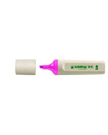 edding Textmarker Highlighter 24 EcoLine, Keilspitze, 2-5 mm, nachfüllbar, rosa