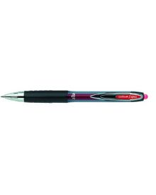 uni-ball Gelroller UB SIGNO UMN-207, 0,4 mm, Gel, Griffzone: ergonomisch runde Griffzone aus Kunststoff, dokumentenecht, Schreibfarbe: rot