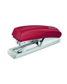 Leitz Heftgerät Heftungsart: fest/lösbar, Heftleistung: 10 Bl. (80 g/qm), für Heftklammern: No. 10, Metall, Kunststoff, rot
