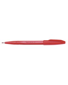 Pentel Feinschreiber Sign Pen S520, ca. 0,8-2 mm, Schreibfarbe: rot, dokumentenecht