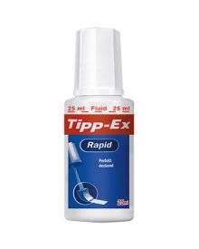 Tipp-Ex® Korrekturflüssigkeit Rapid, Schwamm, 25 ml, weiß
