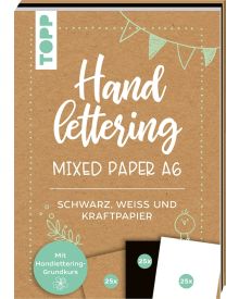 TOPP Kreativpaper: Handlettering Mixed Paper Block A6