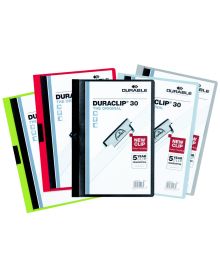 Durable DURACLIP Klemm-Mappe rot