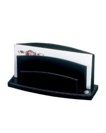 El Casco Briefständer M714 Leder schwarz