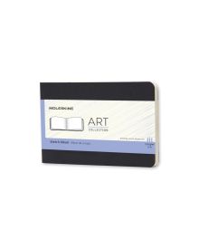Moleskine Skizzenbuch Art Collection Pocket Querformat Softcover schwarz