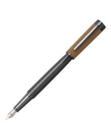 Hugo Boss Füllfederhalter Corium Camel M