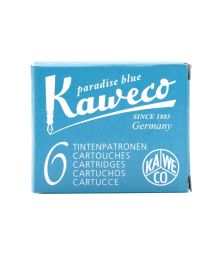 Kaweco Tintenpatronen PAradiesblau 6 Stk.