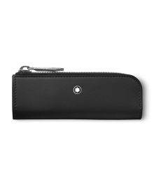 Montblanc Heritage Rouge et Noir Baby Etui für ein Schreibgerät schwarz Frontansicht