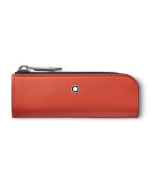 Montblanc Heritage Rouge et Noir Baby Etui für ein Schreibgerät orange Frontansicht