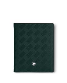 Montblanc Extreme 3.0 Brieftasche Kompakt 6cc British Green Frontansicht
