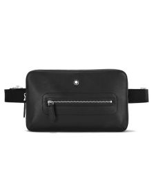 Montblanc Meisterstück Selection Soft Brusttasche schwarz Frontansicht