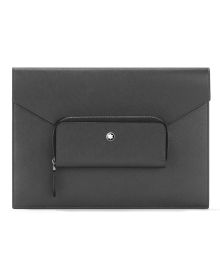 Montblanc Sartorial Envelope Tasche Forged Iron Frontansicht