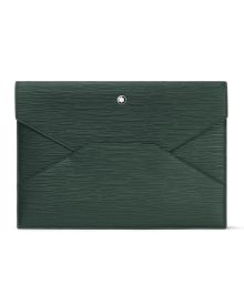 Montblanc Meisterstück 4810 Envelope Tasche British Green Frontansicht