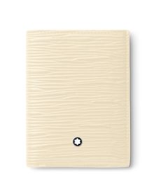 Montblanc Meisterstück 4810 Brieftasche Mini 4cc Ivory Frontansicht