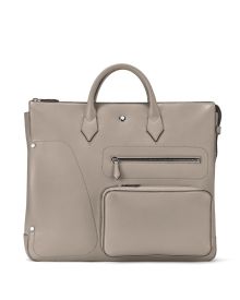 Montblanc Meisterstück Selection Soft 24/7 Dokumententasche Dusty Grey Frontansicht