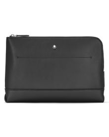 Montblanc Meisterstück Selection Soft Pochette Schwarz Frontansicht