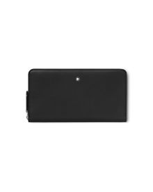 Montblanc Meisterstück Selection Soft Brieftasche 12cc Schwarz Frontansicht
