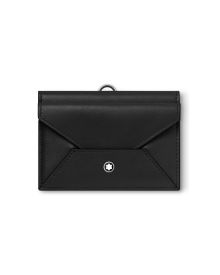 Montblanc Meisterstück Selection Soft Kartenetui 4cc Schwarz Frontansicht