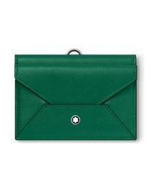 Montblanc Meisterstück Selection Soft Kartenetui 4cc Scottish Green Frontansicht