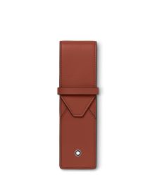 Montblanc Meisterstück Selection Soft Etui für zwei Schreibgeräte Light Brick