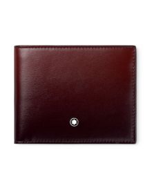 Montblanc Meisterstück Brieftasche 6cc Sfumato Burgundy