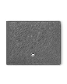 Montblanc Sartorial Brieftasche 6cc Forged Iron Frontansicht