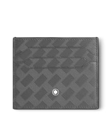 Montblanc Extreme 3.0 Kartenetui 6cc Forged Iron Frontansicht