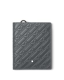 Montblanc M_Gram 4810 Brieftasche Kompakt 6cc Forged Iron