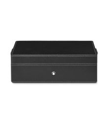 Montblanc Schreibtischbox für drei Schreibgeräte Schwarz