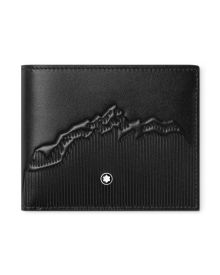 Montblanc Meisterstück 100 Jahre Capsule Brieftasche 6cc Schwarz