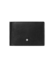 Montblanc Meisterstück Brieftasche 6cc mit Geldclip Schwarz