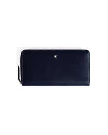 Montblanc Soft Brieftasche 12cc Night Blue/Rust