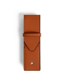 Montblanc Meisterstück Etui für zwei Schreibgeräte Rust