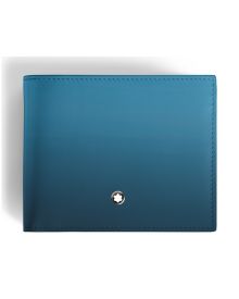 Montblanc Meisterstück Sfumato Brieftasche 6cc Smoky Blue