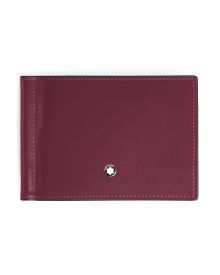 Montblanc Meisterstück Brieftasche 6cc mit Geldclip Cassis