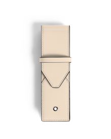Montblanc Meisterstück Etui für zwei Schreibgeräte Cloudy Beige