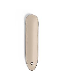 Montblanc Meisterstück Pen Sleeve für ein Schreibgerät Cloudy Beige