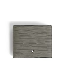 Montblanc 4810 Brieftasche 8cc Medium Grey
