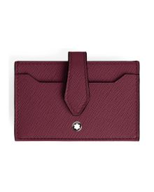 Montblanc Sartorial Kartenetui mit Lasche 5cc Cassis