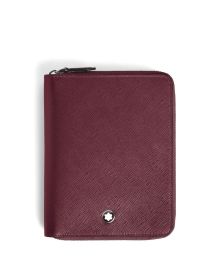 Montblanc Sartorial Etui für fünf Schreibgeräte mit Reißverschluss Cassis