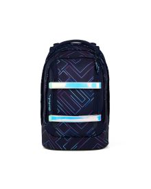 satch Schulrucksack pack Purple Laser - Special Edition