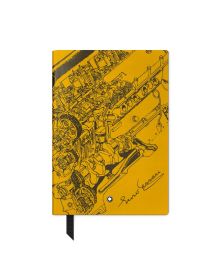 Montblanc Notebook #146 Great Characters Enzo Ferrari Giallo Modena liniert - Special Edition