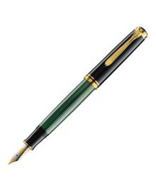 Pelikan Souverän Füllfederhalter M800 grün-schwarz B