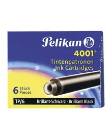 Pelikan Tintenpatrone 4001 6 Stk.schwarz 
