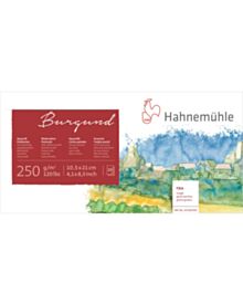 Hahnemühle Aquarell Postkartenblock Burgund 10,5 x 21 cm